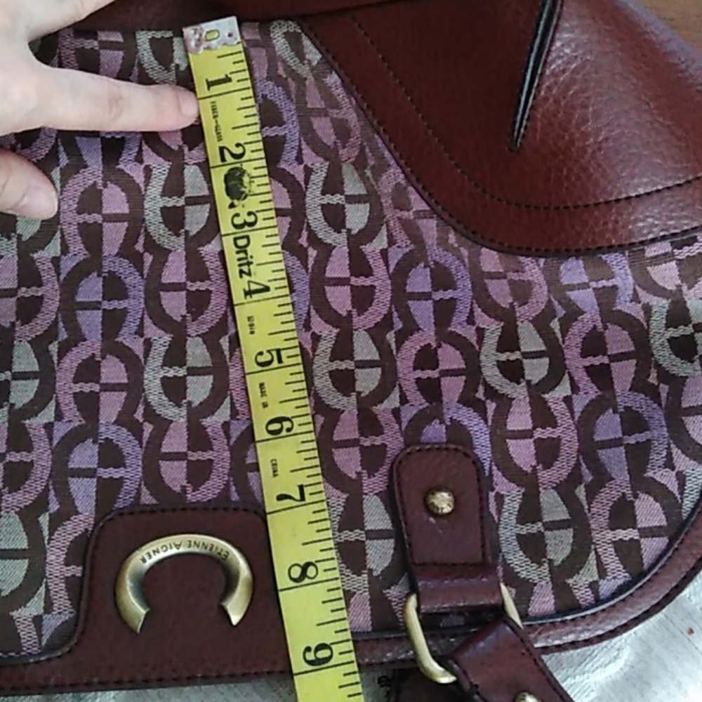 Atienee Aigner  AUTH satchel - Picture 13 of 14